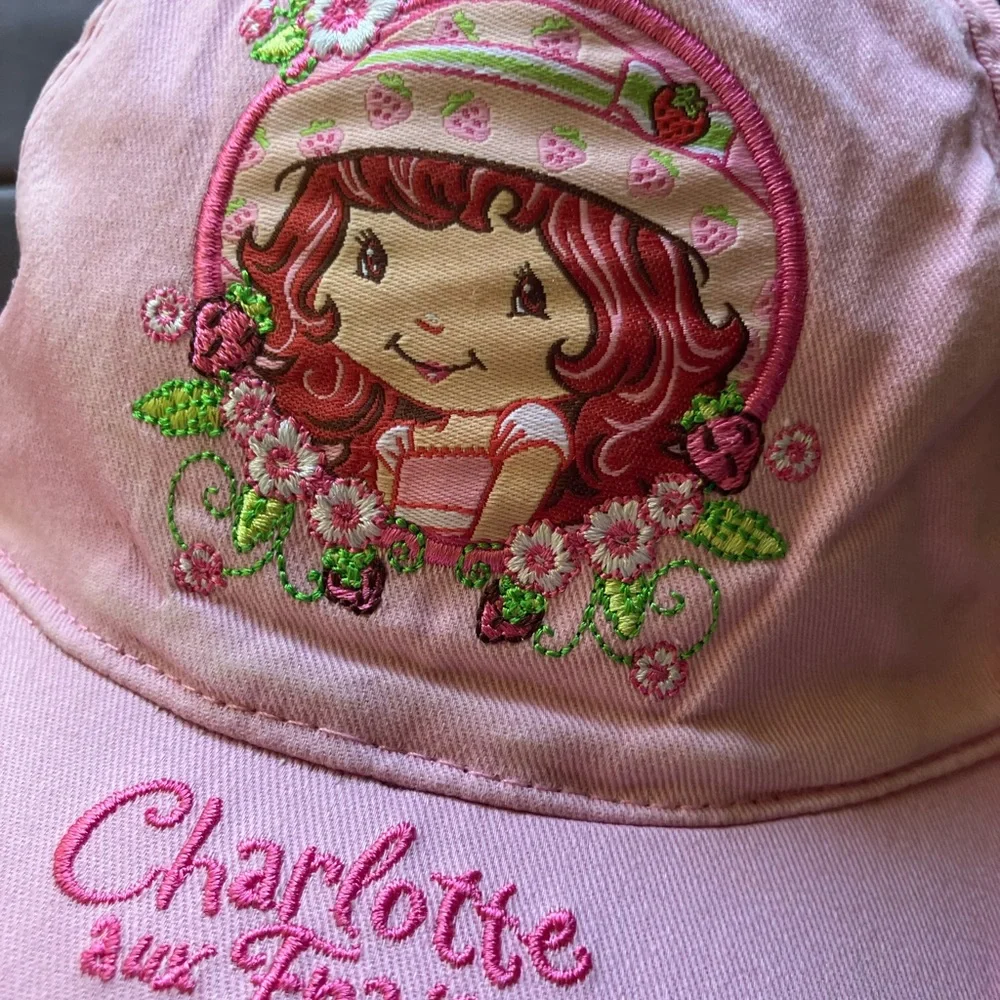 Vintage Strawberry Shortcake Floral Dream Hat Kids